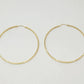 18k Gold Hoop Earrings