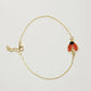 18k Lady Bug Bracelet