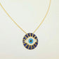 18k Evil Eye Necklace