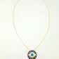 18k Evil Eye Necklace