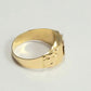 18k Horseshoe Men's Ring