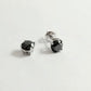 Black Diamond Stud Earrings